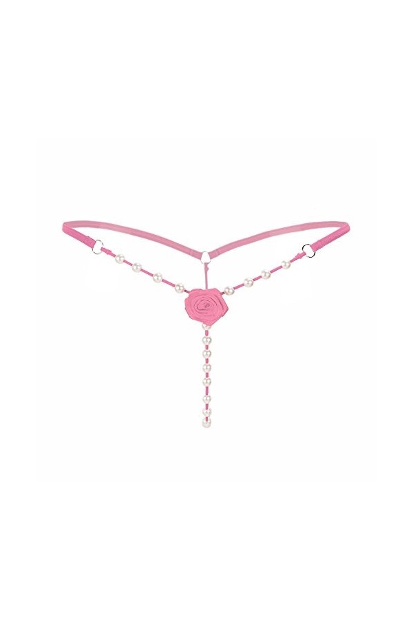 Générique sous-vêtements Knickers V-String Dames Dentelle Thong Burned-Crotch Culotte Ouverte Sexy Tenue Sexy Coquine Ouverte