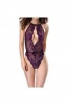 Lingerie Femme Sexy Ensemble Lingerie Erothique Sexy Push-Up sous-Vêtements Couleur Sexy Hot Chaude Nu Teddy Lingerie Sexy Ho