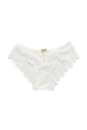 Générique Slip Femme sans Couture Culotte en Dentelle Sexy pour Femmes Couleur Unie Bord en Dentelle Ceinture CroiséE Culotte