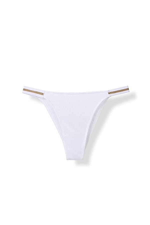 Générique Lingerie Intime Transparent Thong Lingerie Sexy Bas de Taille Culotte Femmes sous-vêtements Lingerie Sexy Ouverte E