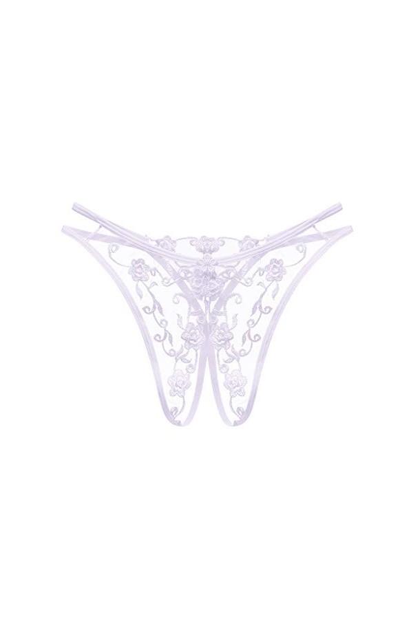 Générique Lingerie Sexy Femmes Culottes Sexy Culottes Thong Femmes Dentelles Dames Thong sous-vêtements Briefs Dès Coquin