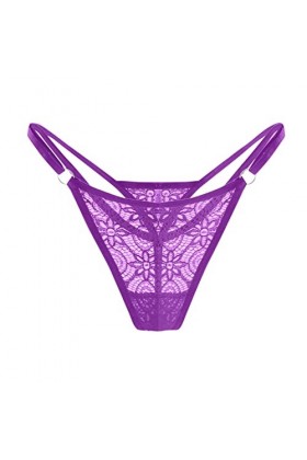 Sous-vêtement sexy pour femme - String G - Mini string - Culotte sans couture - Confortable et élégant - Culotte sexy en dent