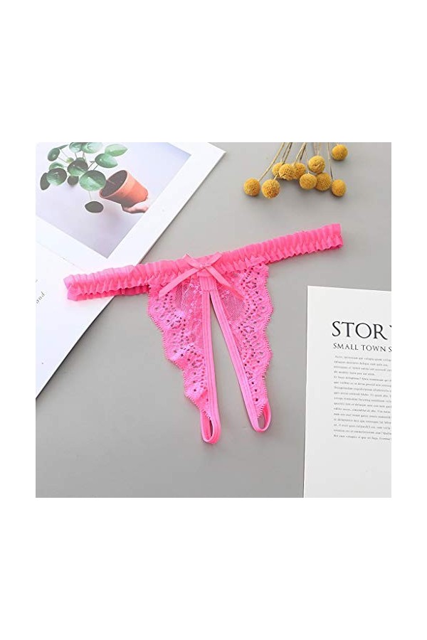 Lingerie Femme Sexy Ensemble Homme Sexy Hot y22k Culotte Pyjama Lingerie pour Femmes Open Thong Dentelle Lingerie Sexy G-Pant