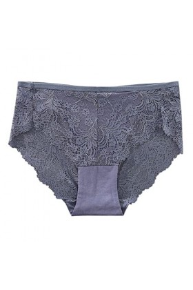 PANPANY Culottes pour Femme Multicolore Sexy Femme Tanga Dentelle sans Couture Panties Multipack Taille Basse Soutien-Gorge s