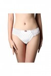 PANPANY Culottes pour Femme Dentelle Confortables Tanga Slips Femme Multipack sans Couture Culottes Sexy Panties Taille Basse