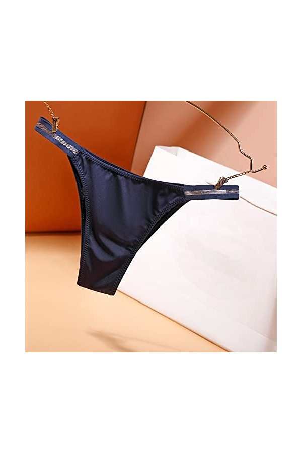 PANPANY Culottes pour Femme Soutien-Gorge Femme Taille Basse Sexy Panties Tanga Multipack Multicolore sans Couture Culottes C