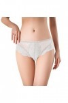 PANPANY Culottes pour Femme Slips Dentelle Panties Sexy Confortables Tanga sans Couture Culottes Taille Basse sous Vetements 