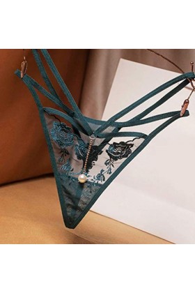 Culottes pour Femme Pack Sexy Dames Femmes Culottes Sexy Dentelles Pants Thong Briefs Thong sous-vêtements Slip Sexy pour Fem