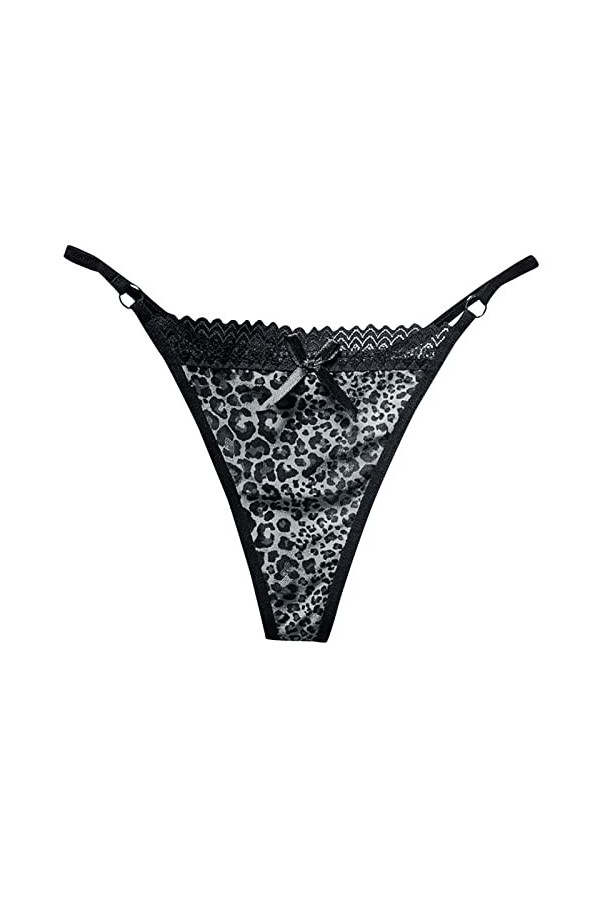 Lingerie Femme Sexy Ensemble Homme Sexy Hot y21k Tongs Lingerie Culottes Maillage Briefs Femmes léopard Dentelle Slip Slip Se