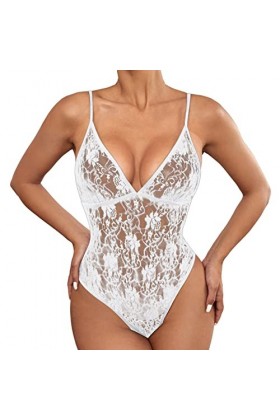 Lingerie Sexy Femme Coquine Hot Lingerie Sexy Ensemble Sexy Lingerie Sexy en Dentelle Classique Nuisette Sexy Hot Ouverte Lin