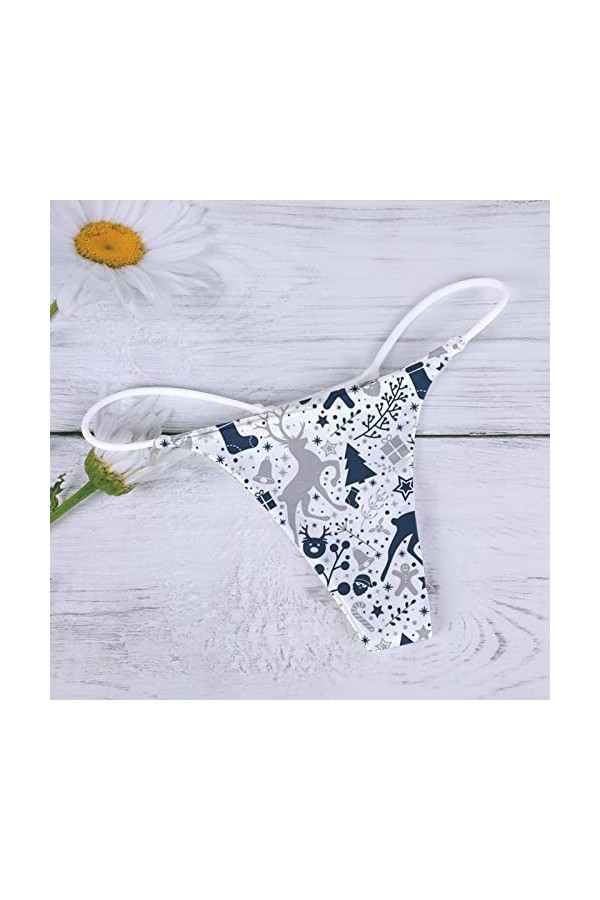 Culotte Soyeuse pour Femme Womens Sexy Underpant Comfort Sexy Pattern Sexy Panties Low Rise Soft Sexy Panties Underpants Culo