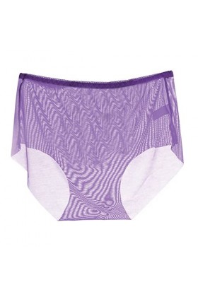 Shffuw Pack De Culottes pour Femme sous-vêtement Taille Basse à Entrejambe Sexy Transparent pour Femme Slip Transparent pour 