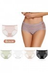 Générique Slip Femme sans Couture Culotte en Dentelle Sexy pour Femmes Couleur Unie Bord en Dentelle Ceinture CroiséE Culotte