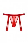 HHSclothing Soutien-Gorge Rouge Femmes sous-Vêtements Strings Dentelle Bikini Culotte G String String Ladie Jarretière Ceintu