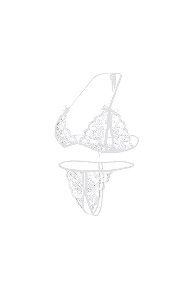 Générique Bas et 3 Transparent Tour de Taille Appel T-Word sous-vêtements Hommes Femmes Ensembles Sexy Lingerie Sexy Ouverte 