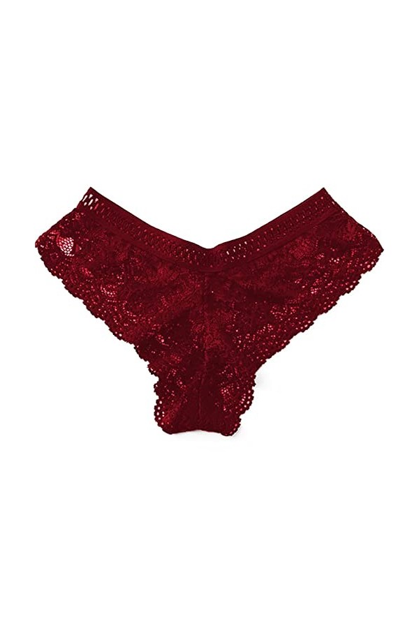 Générique La Petite Culotte Femme Haute Tangas Pantalons Triangle Dentelle Respirant Shorties Couvrante Tanga Ultra Minces St