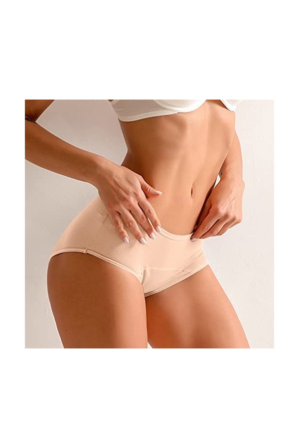 Culotte Anti Fuite Urinaire Femme Lavable Menstruelles Briefs Couvrante Classique Pantalons Triangle Stretch Tangas Ultra Min