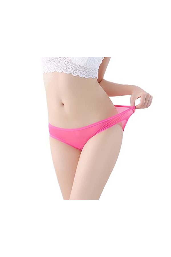 Culottes sexy en dentelle pour femme - Lingerie sexy - Culotte confortable - Culotte sans couture - Sous-vêtements hipster - 