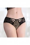 Ghemdilmn Sous-vêtements femme culotte sexy en dentelle hipster slip doux pour femme irritable respirant panties g strings ta