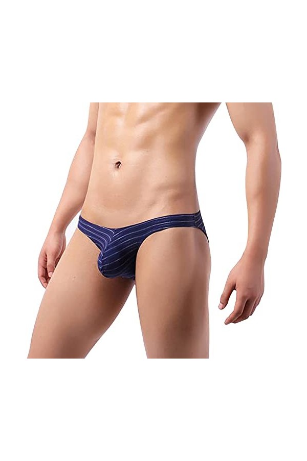 Lingerie Sexy pour Homme Grande Taille Fitted sous-VêTements sans Couture Respirable Culottes éLastique Brief Homme Respectue