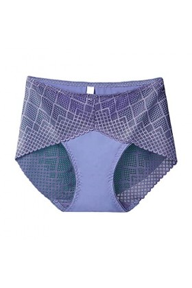 Générique Culotte Femme Taille Haute Slips Elasticité Tangas rayés Taille Haute personnalisés No Show Tongs personnalisées Cu