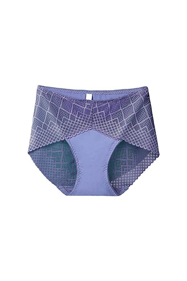 Générique Culotte Femme Taille Haute Slips Elasticité Tangas rayés Taille Haute personnalisés No Show Tongs personnalisées Cu