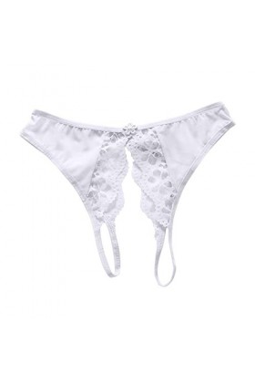 Lingerie Femme Sexy Ensemble Homme Sexy Hot y*2k Culotte en Dentelle Florale Sexy pour Femmes avec Joli nœud Centre Fille App