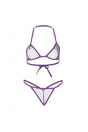 sous-Vetements Femme Sexy Lingerie Sexy Ensemble Erotique Vêtements De Nuit 2 Pièce Ensemble Soutien Gorge et String Dentelle