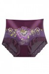 Jiabing sous-vêtements en Dentelle pour Femmes, Plus la Taille des Culottes Sexy Sheer Hipster Panty pour Dames Body Rouge Ad