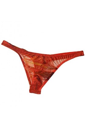 Générique sous-vêtements Soyeux pour Femmes Mesh Thongs Briefs Culotte sous-vêtements Lingerie Sexy décoloration G-String pou