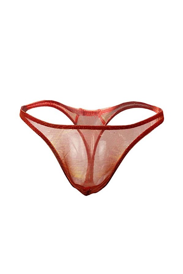 Générique sous-vêtements Soyeux pour Femmes Mesh Thongs Briefs Culotte sous-vêtements Lingerie Sexy décoloration G-String pou