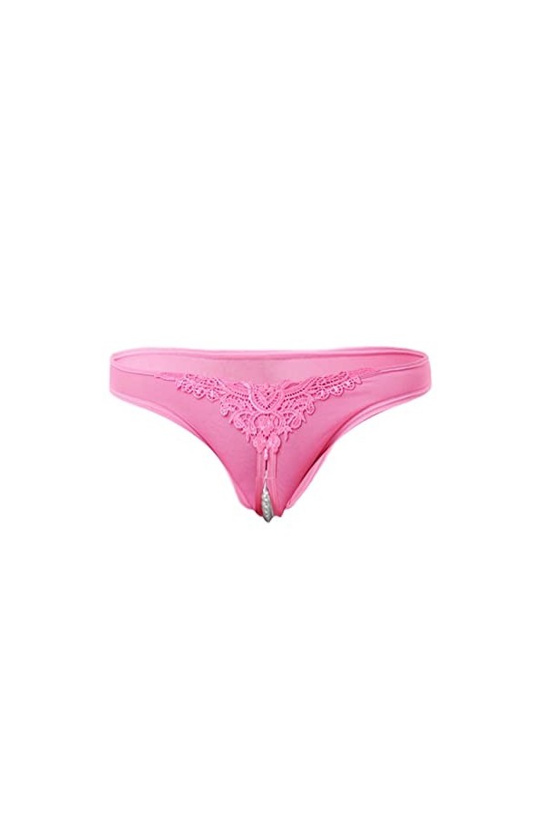 Générique sous-vêtements télécommandés pour Femmes String dentrejambe de Massage perlé Sexy Transparent pour Femmes Femmes H