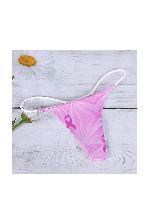 Culotte sans Cul pour Femme Womens Sexy Underpants Fashion Comfort Sexy Pattern Sexy Culotte Low Rise Soft Sexy T Back G Stri