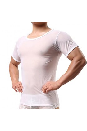 Lingerie Sexy Femme Coquine Hot Grande Taille sous-vêtements Sexy pour Hommes Boxer Slips Maille Respirant Sexy Chemises Homm