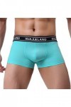 Beokeuioe Boxer pour homme - Respirant - Rétro - Sous-vêtements - Sous-vêtements classiques - Sans coutures - Pour le sport e