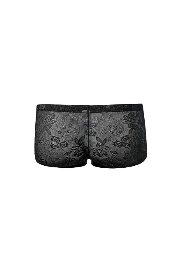 Générique Boxer Homme Maintien Anti-Glisse Fashion Sexy Full Lace Strap sous-vêtements pour Hommes sous-vêtements Sexy pour H