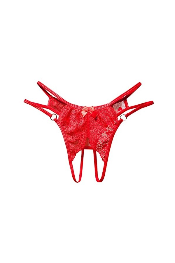 Lingerie Femme Sexy Ensemble Homme Sexy Hot y25k Femmes sous-Vêtements Strings Dentelle Bikini Culotte G String String Stretc