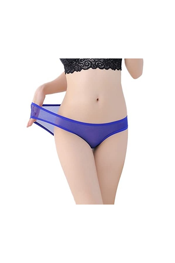 Lingerie Femme Sexy Ensemble Homme Sexy Hot y20k Slip Taille Basse en Maille Transparente pour Femme Culotte sans Couture Mig