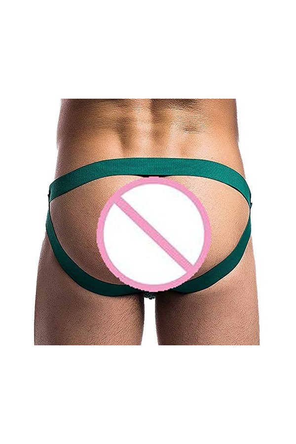 String Homme Sexy Chic Comfort Respirant Tanga Thong ​sous-vêtement Taille Basse Extensible String Sexy éRotique String Culot