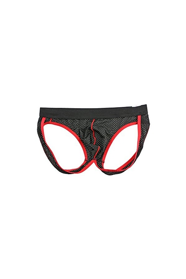 Boxer pour homme - Sous-vêtements doux - Slip de bain pour homme - Lingerie sexy - Bikini sexy - String, Z Jsjm0904_4-schwarz