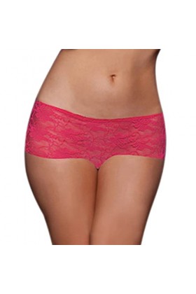 Shffuw Femmes Culottes Sexy Grande Taille XXL Sexy Dentelle Culotte Bretelles Femmes Lingerie sous-vêtements Ouvert Entrejamb