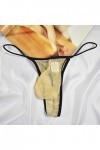 Slip String pour Homme Sexy Hot éLastique NtidéRapant Slip Homme Sexy Hot Personnalité Plusieurs-PossibilitéS sous VêTements 