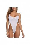 Lingerie sexy pour femme - Sous-vêtements - Col en V - Ensemble de 2 pièces - Lingerie sexy - Lingerie de mariage, Blanc., XX