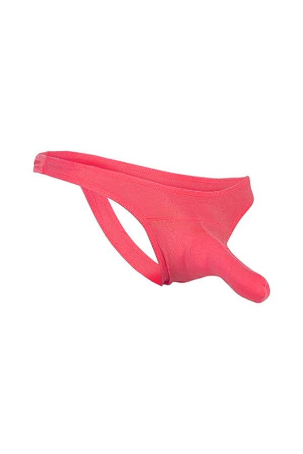 String Homme Sexy éRotique Tanga Thong Sexy Longue U Bulge Poche Éléphant Tronc sous-vêtement Extensible Taille Basse éRotiqu
