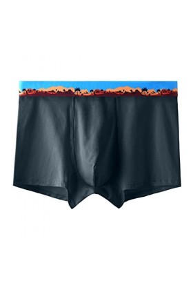 Boxer de sport en coton pour homme - Confortables - Sous-vêtements stretch - Pour homme, b noir, XL