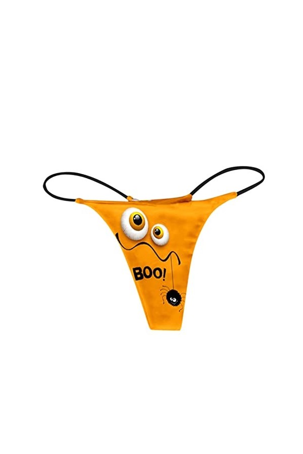 Prime Deals of The Day Today Only Slip Kangourou Humour Femmes Sexy Slip Mode Confort Sexy Motif Sexy Culotte Taille Basse Do