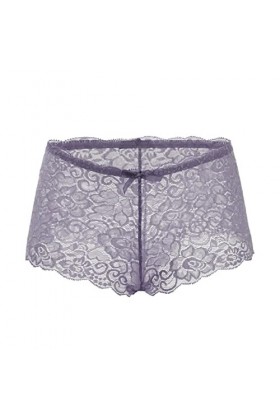 PANPANY Culottes pour Femme Soutien-Gorge Taille Basse Culottes Panties Slips Tanga Sexy Dentelle Multicolore Multipack Confo