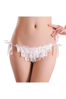 Générique Femmes sous-Vêtements Mode féminine Sexy Taille Moyenne sous-vêtements Sexy Dentelle Slips Lingerie Culotte Tongs C