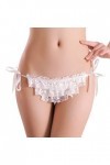 Générique Femmes sous-Vêtements Mode féminine Sexy Taille Moyenne sous-vêtements Sexy Dentelle Slips Lingerie Culotte Tongs C