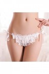 Générique Femmes sous-Vêtements Mode féminine Sexy Taille Moyenne sous-vêtements Sexy Dentelle Slips Lingerie Culotte Tongs C